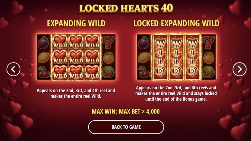 Locked Hearts 40 – Expanding Heart Wild